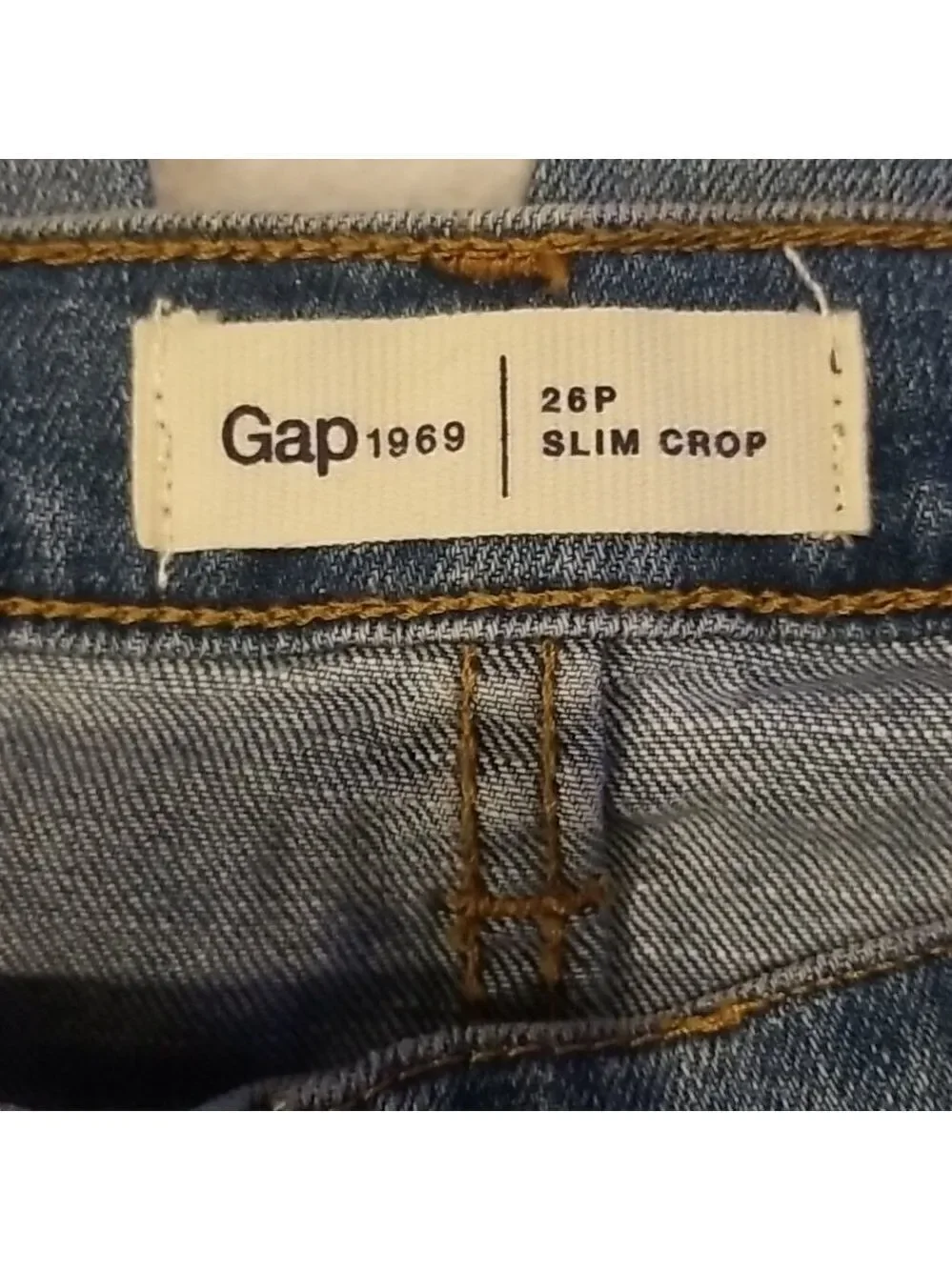 GAP SLIM CROP JEANS PETITE